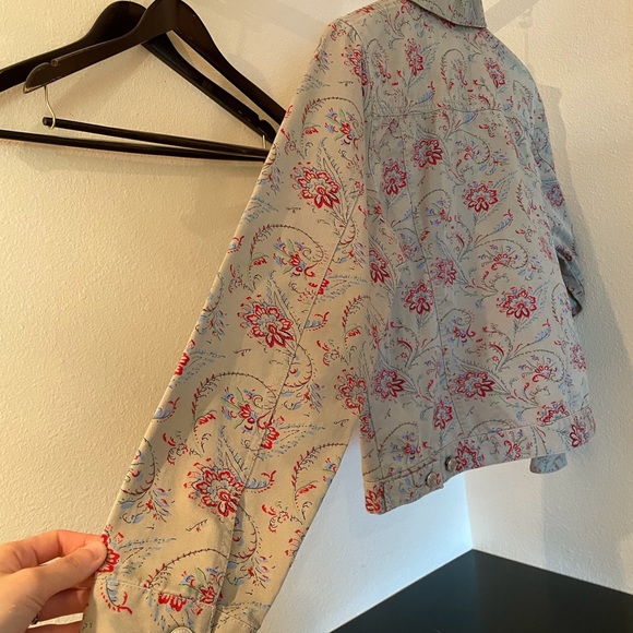 Pendleton Women’s Vintage Denim Jacket, Floral print size M - Picture 10 of 14